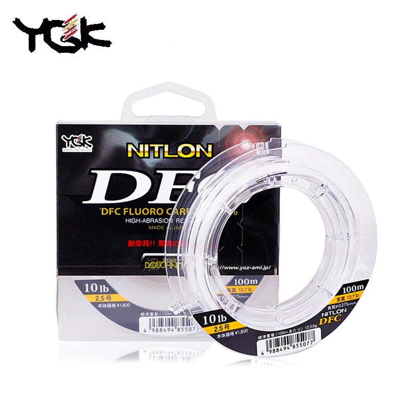 Fluorocarbon Line - Оригинальная флюорокарбоновая леска YGK DFC Carbon