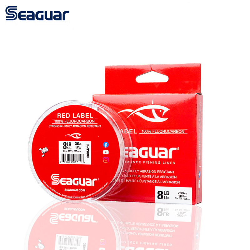 Fluorocarbon Line - Леска SEAGUAR Red Label 160М/183М, 100%