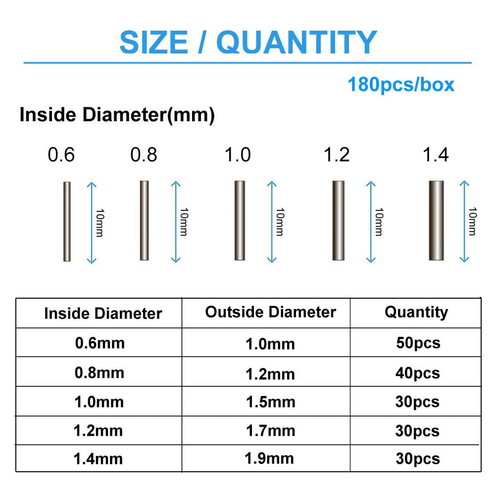 180 шт./корт. 0,6 мм-1,4 мм ме – обзор и цена Fishing Line Box