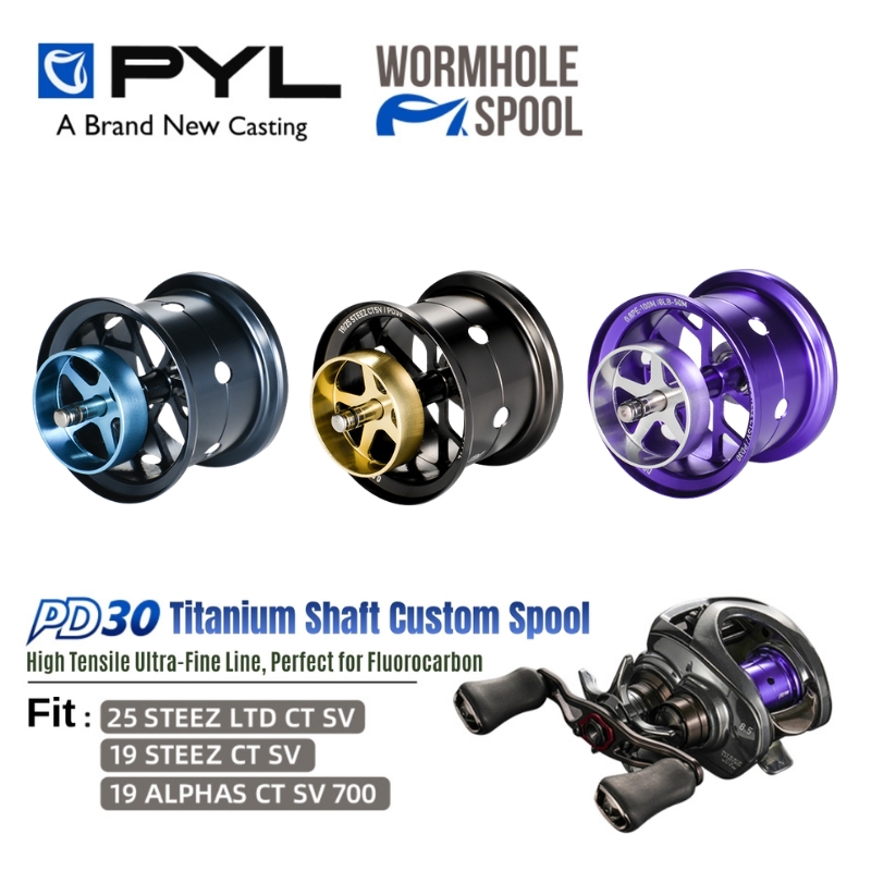Модифицированная шпуля PYL PD3 – обзор и цена Fluorocarbon Line