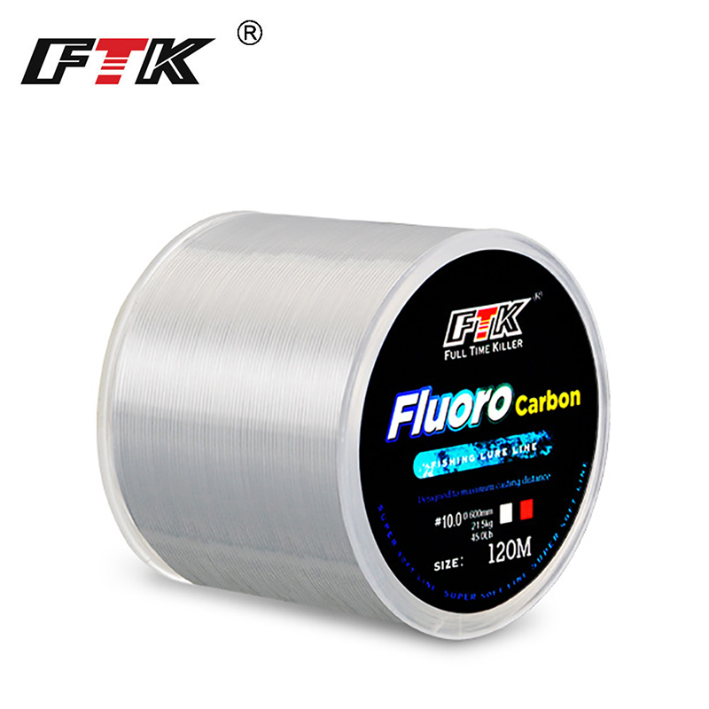 FTK 120 м леска 0,2-0,6 мм 7,1 – обзор и цена Fluorocarbon Line