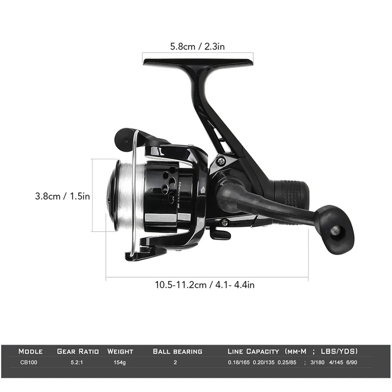 BRAVMAK 2,1/2,3 м телескопичес – обзор и цена Fishing Line Spooler